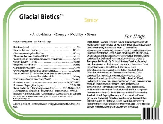 Comfortable Senior | Joint and Energy Glacial Biotics