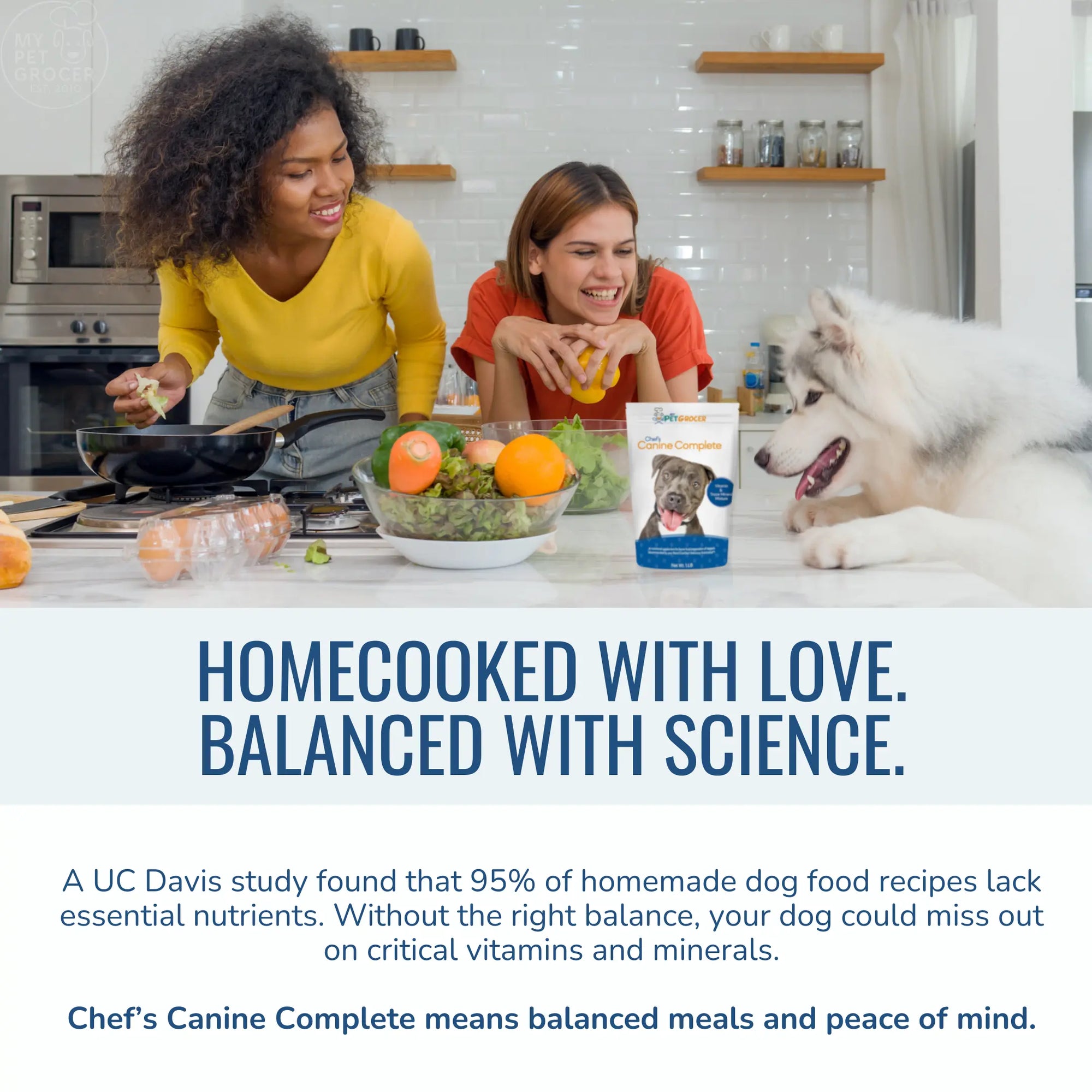 Chef's Canine Complete | Vitamin & Trace Mineral Mix | 1lb Bag mypetgrocer.com