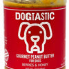 Dogtastic Gourmet Peanut Butter for Dogs - Berries & Honey Flavor