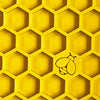 Honeycomb Design Emat Enrichment Lick Mat