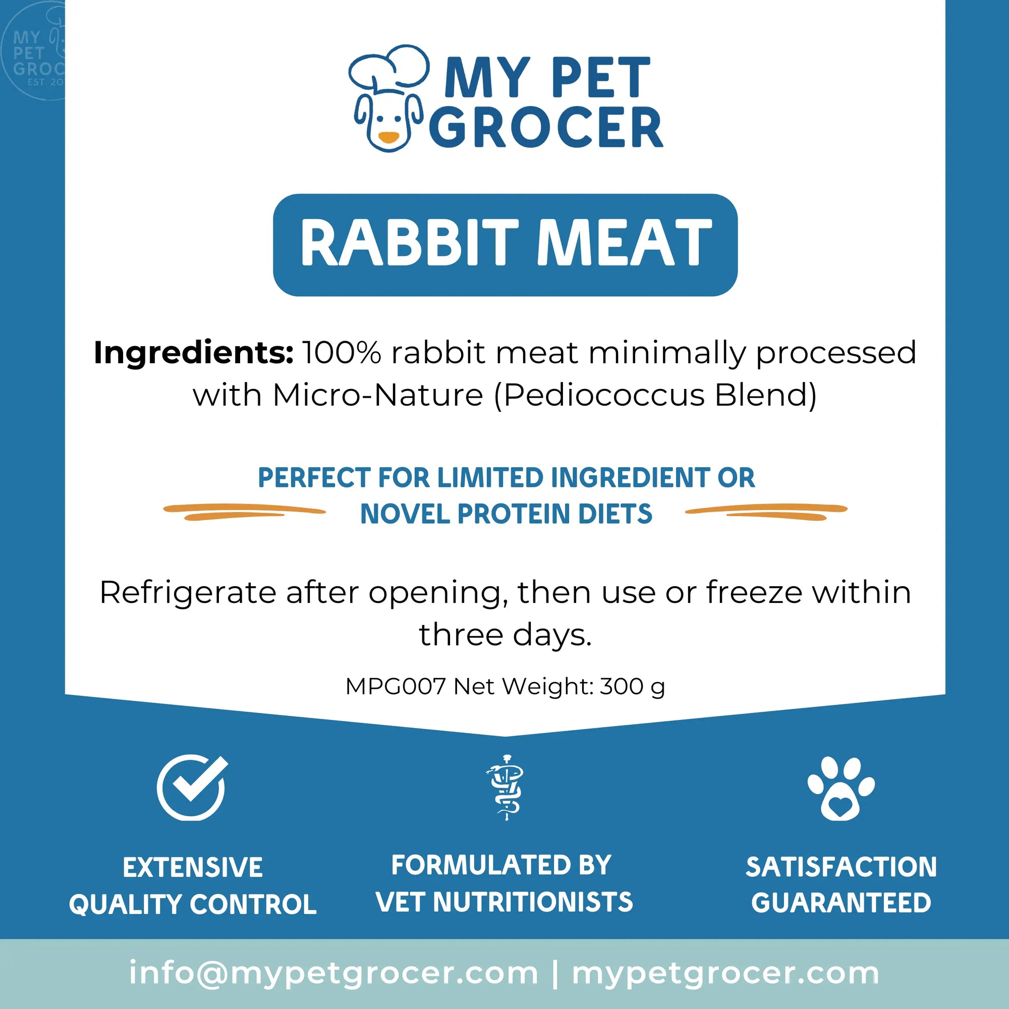 Rabbit Meat mypetgrocer.com